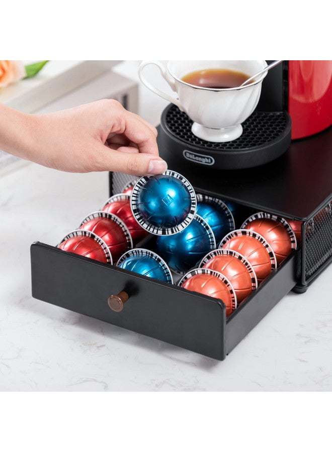 Rice rat Vertuo Capsule Holder Drawer for Nespresso with Handle (30 Pods) - Image 2