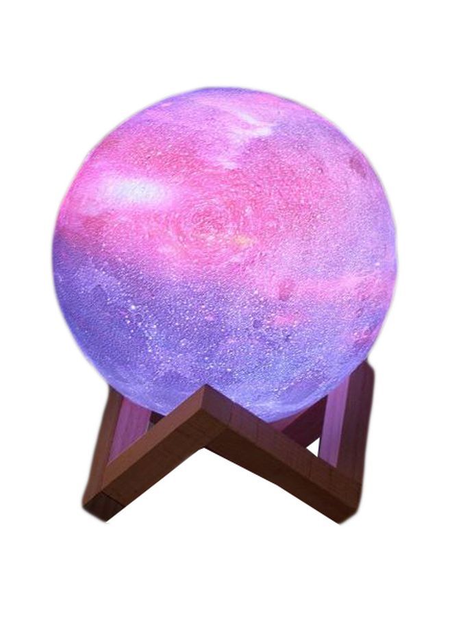 NIBEMINENT 3D Moon Shaped Remote Controlled Night Lamp Multicolour 10centimeter 