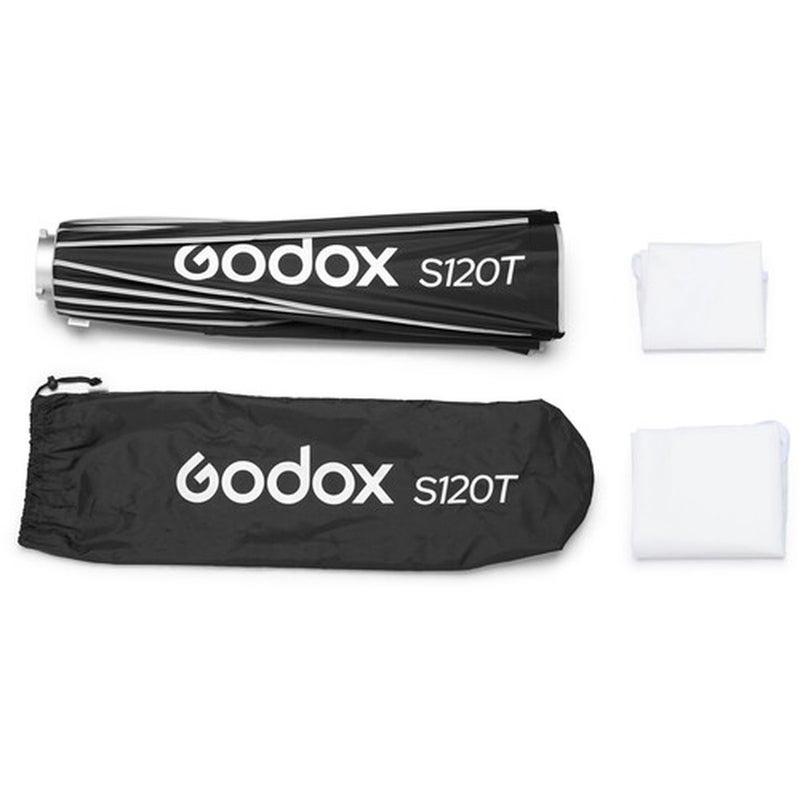 Godox Quick Release Umbrella Softbox 120 CM bowens mount - Image 3