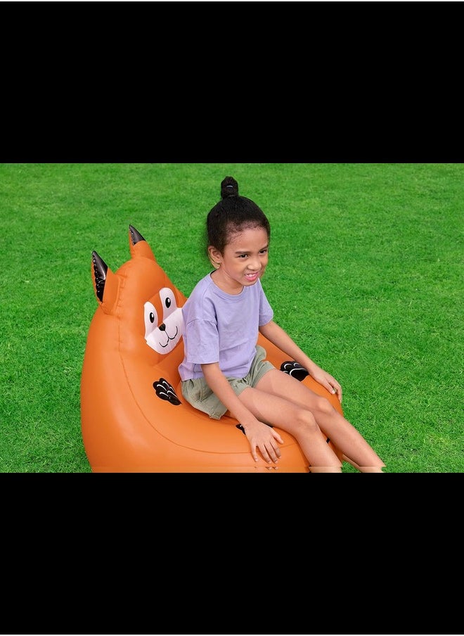 Generic - Inflatable Lounger - Premium 4-in-1 Inflatable Chair to Single Air Bed - Convenient Folding Design - Image 1
