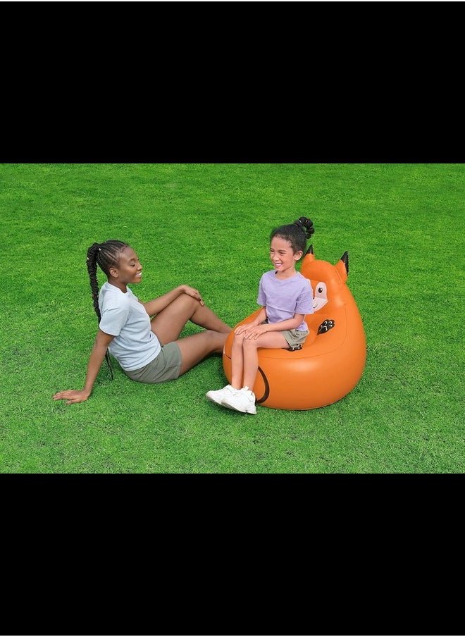 Generic - Inflatable Lounger - Premium 4-in-1 Inflatable Chair to Single Air Bed - Convenient Folding Design - Image 1
