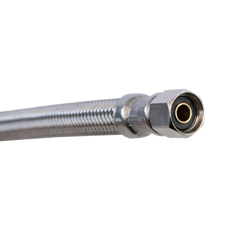 Endurance Pro Endurance Pro 10 Foot Universal Ice Maker Flexible Braided Stainless Steel Water Supply Hose Connector Connection, 1/4 x 1/4 Inch Compression Fittings (1, 10 Foot)  - Image 4