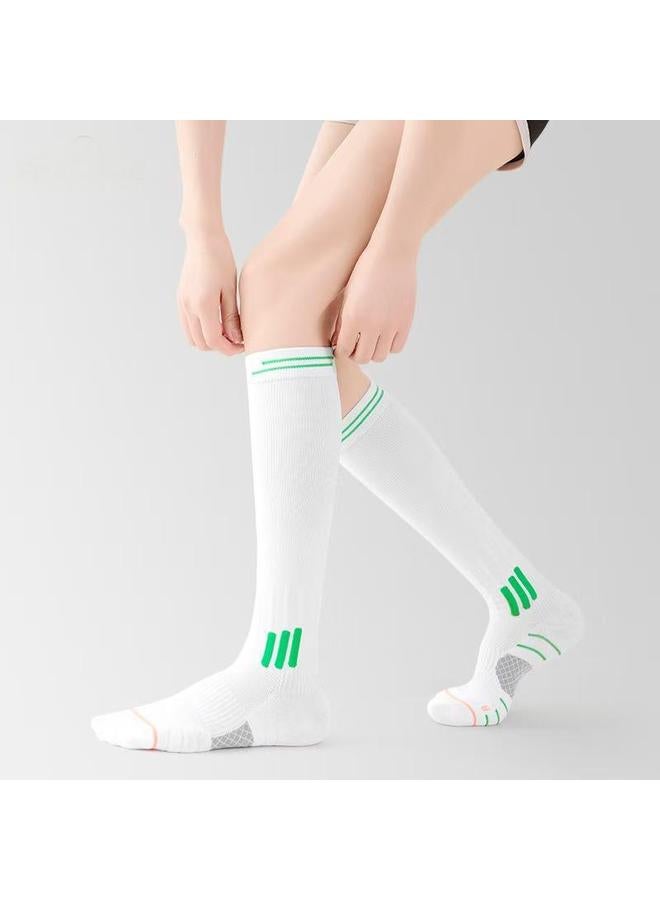 Bluejw ZUZB Spring And Autumn Calf Pressure Sports Socks Summer Yoga Women's Running Rope Skipping Skipping Socks Muscle Compression Socks  - Image 2
