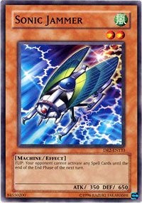 Yu-Gi-Oh YuGiOh Sonic Jammer DR2EN133 Dark Revelations 2 Unlimited Edition Common - Image 1