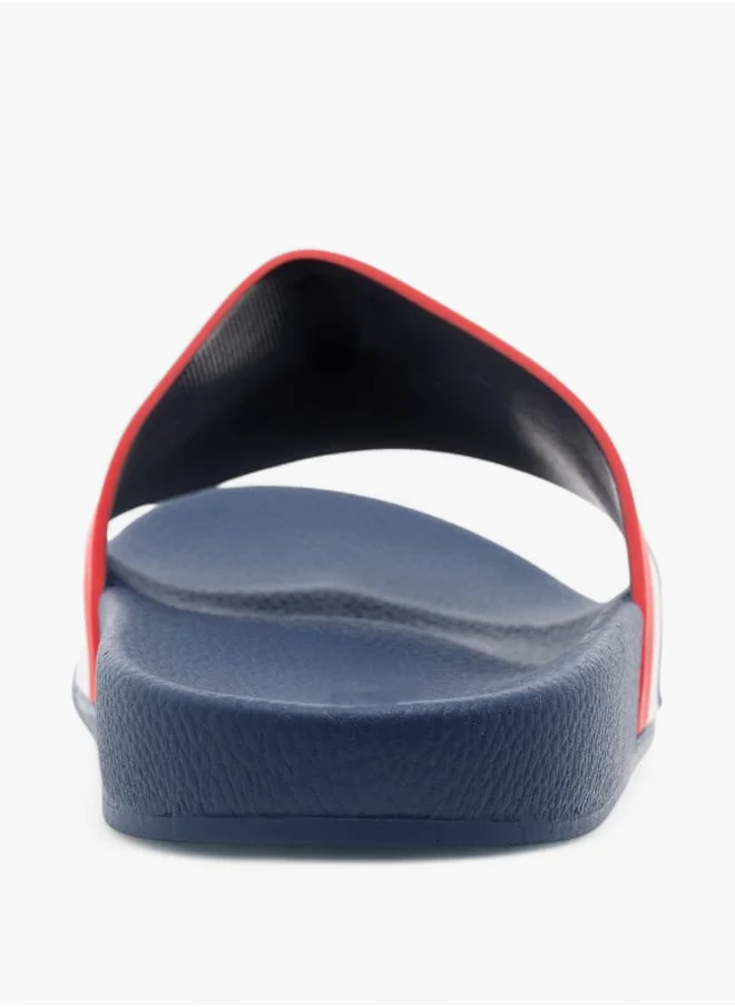 ال بي ال من شو اكسبرس Men Striped Slip-On Slides