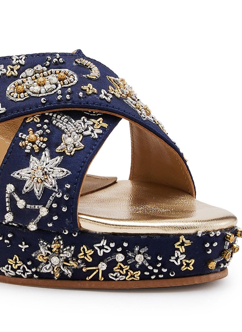 Anaar Anaar Starstruck Platform Sandals, Womens Festive, Special Occasion and Partywear Premium Sandals  - Image 5