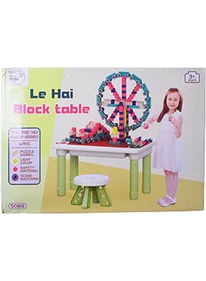 طاولة كتلة، 167 قطعة