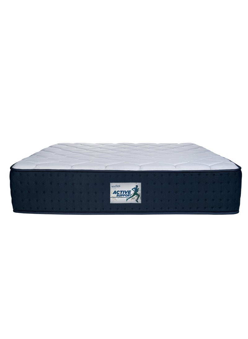 KING KOIL - Active Support Plus Pocket Spring Mattress 200x200x32 cm, Medium Super King Size Mattress | Bed in a Box - Image 1