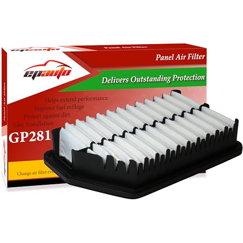 EPAuto GP281 (28113-3X000) Engine Air Filter Replacement for Hyundai Elantra (2011–2016), Kia Forte (2014–2018), Tucson Gas (2010-2015), Creta (2021-2025), Sportage 2.4L (2011-2016), Rondo (2014-2017) - Image 1