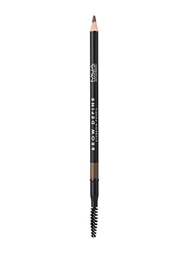 MUA Brow Define Eyebrow Pencil - Mid Brown - Image 2