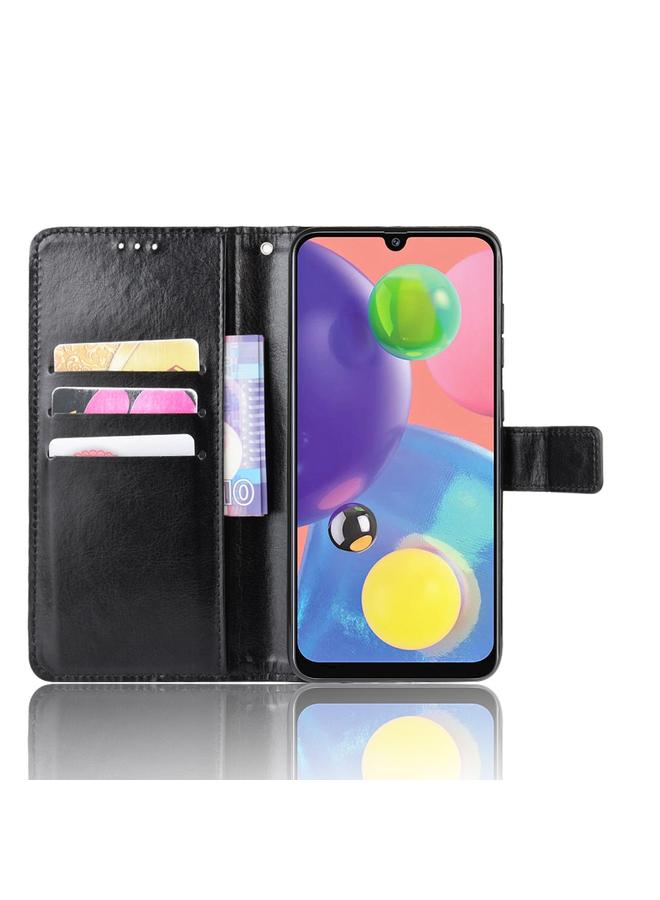 S-TOP Case For Galaxy A90 5G Retro Crazy Horse Texture Horizontal Flip Leather Case with Holder & Card Slots & Photo Frame - Image 5