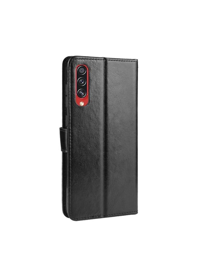 S-TOP Case For Galaxy A90 5G Retro Crazy Horse Texture Horizontal Flip Leather Case with Holder & Card Slots & Photo Frame - Image 3