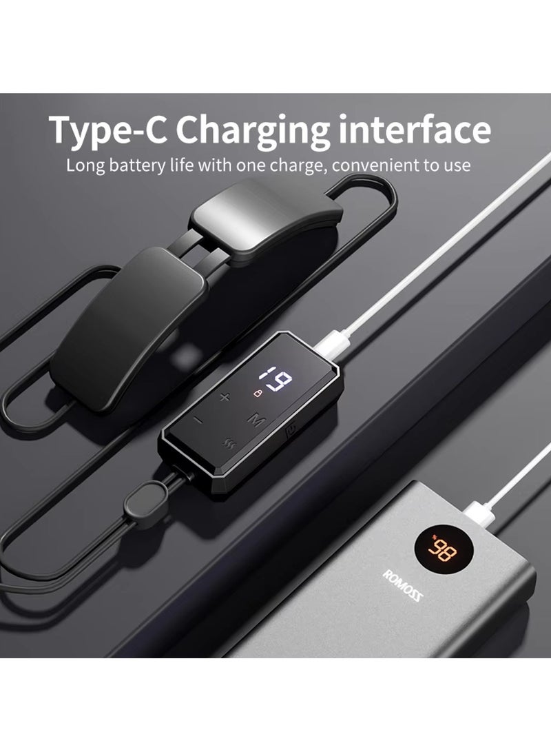 Smart Hanging Neck Massager EMS Muscle Massager Portable Hot Compress Neck and Cervical Spine Massager SPA Relaxation Treatment - Image 2