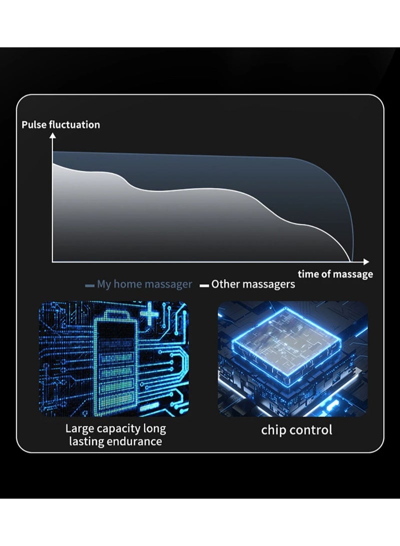 Smart Hanging Neck Massager EMS Muscle Massager Portable Hot Compress Neck and Cervical Spine Massager SPA Relaxation Treatment - Image 5