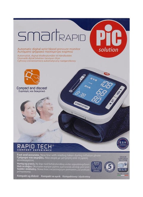 Solution Mobile Rapid Wrist Blood Pressure Monitor