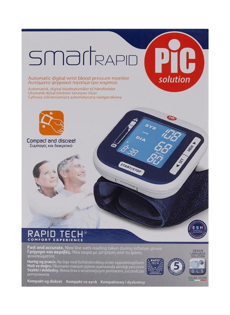 Solution Mobile Rapid Wrist Blood Pressure Monitor