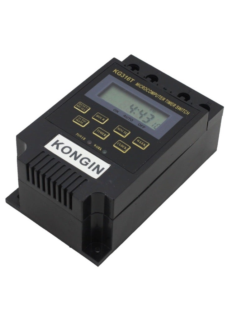 KG316T AC 220V LCD Digital Display Microcomputer Timer Control Switch