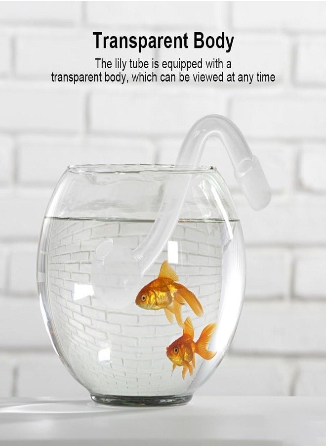 Generic 6 Pack Clear Glass Fountain Inflow Pipe Aquarium Filter Tube  - Image 3