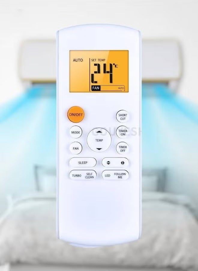 JAJEEK NEW Original Remote Control RG57A16/BGEF for Midea FRESH AC Air Conditioner – Compatible with RG57A2/BGEF Models – Cool & Heat Modes, Backlight, Precise Control, Easy-to-Use, Durable High-Quality Replacement - Image 3