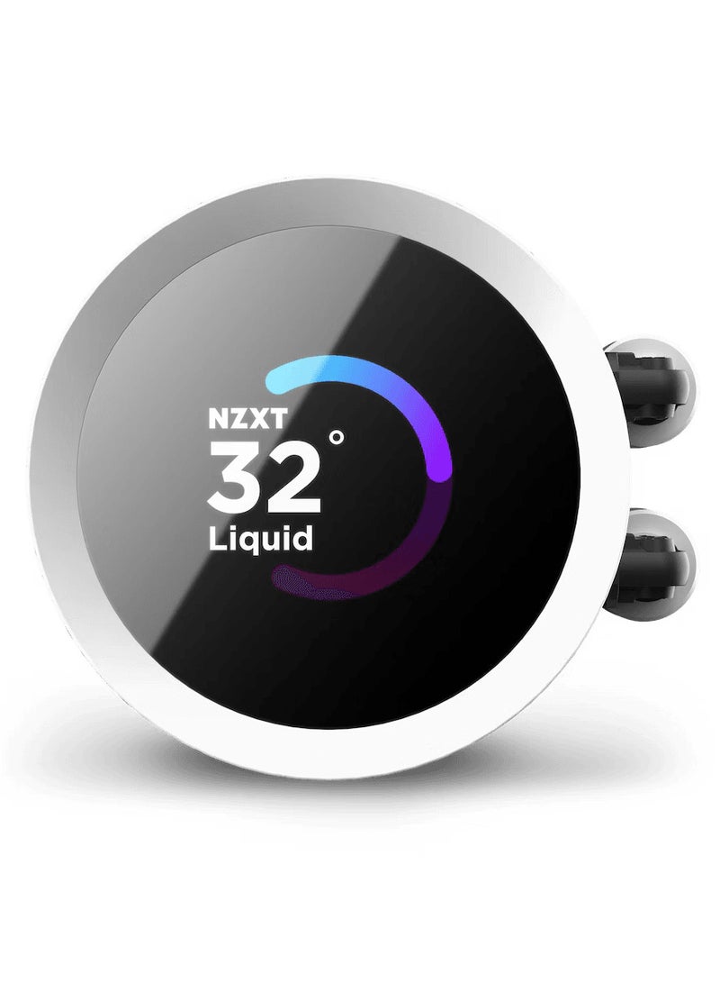 NZXT 360mm AIO Display RGB White - Image 3