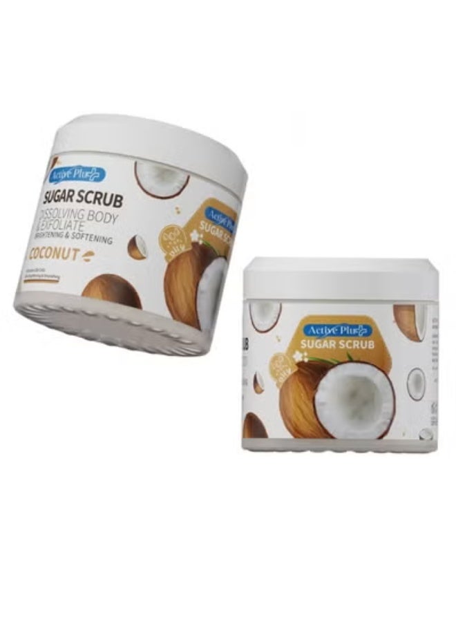 Coconut Sugar Scrub Dissolving Body Exfoliate Brightening & Softing 600g
