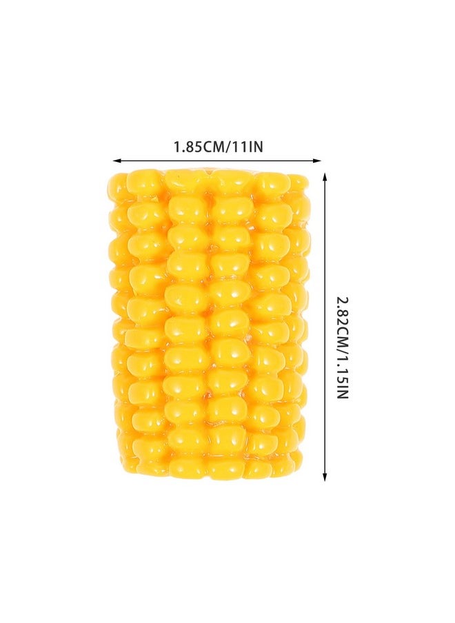 Cabilock Cabilock 20pcs Fake Corn Cob Decors Phone Cover Simulation Corns for Home Kitchen Party Display Decoration  - Image 4