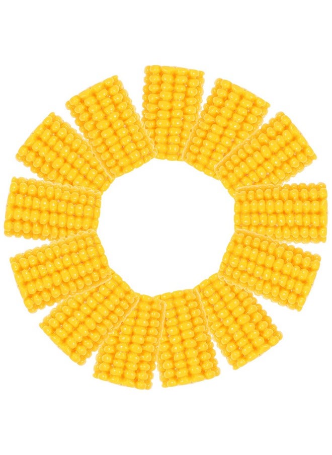 Cabilock Cabilock 20pcs Fake Corn Cob Decors Phone Cover Simulation Corns for Home Kitchen Party Display Decoration  - Image 1