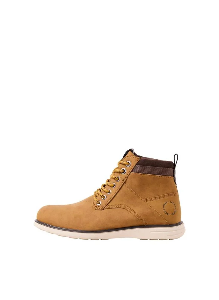 JACK & JONES Honey Heel Logo Stylish Ankle Boots for Men | Best Price UAE
