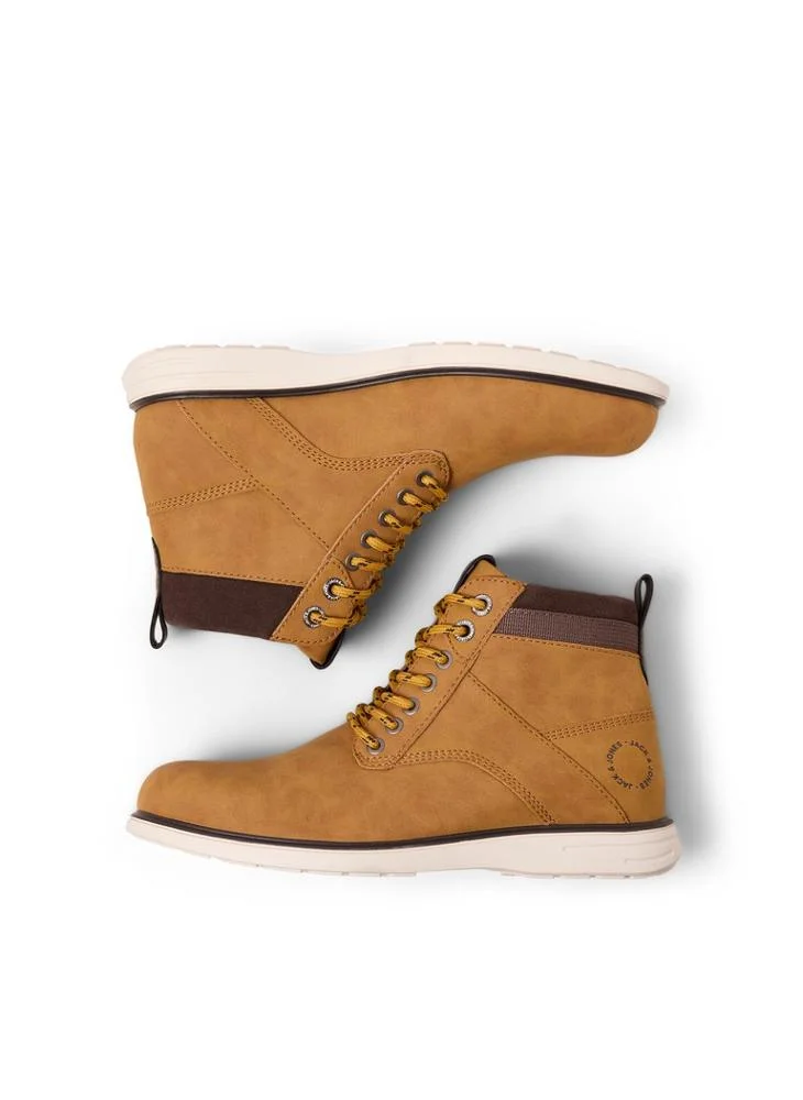 JACK & JONES Honey Heel Logo Stylish Ankle Boots for Men | Best Price UAE