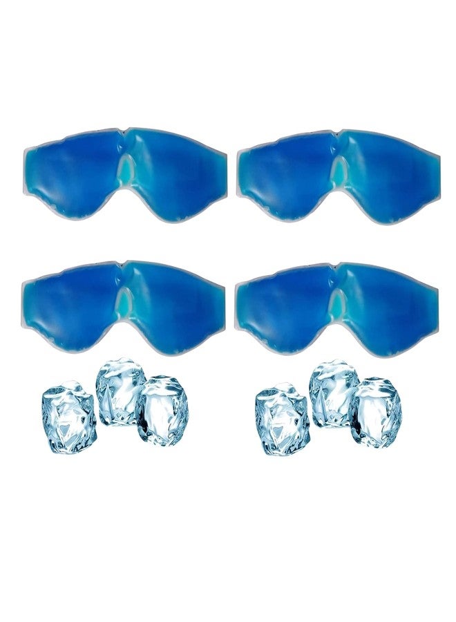 Samtrish Cooling Gel Relaxing Eye Mask for Dark Circles, Dry Eyes, Cooling Eyes, Pain Relief, Redness, Eye Patches, Sleeping Cool Pad Suitable for All Family Members (2 Blue Chasma) | Pack of 2 - Image 1