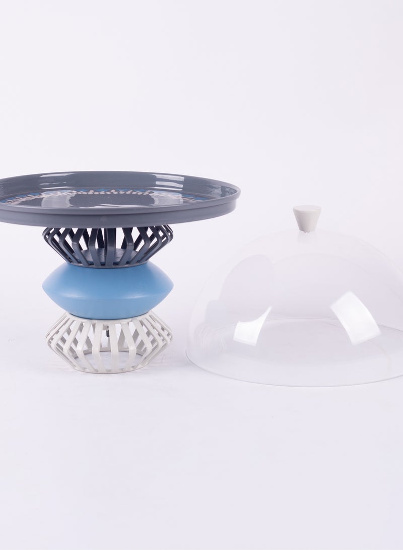 بلندز حامل كيك مع غطاء من بلندز - Image 2