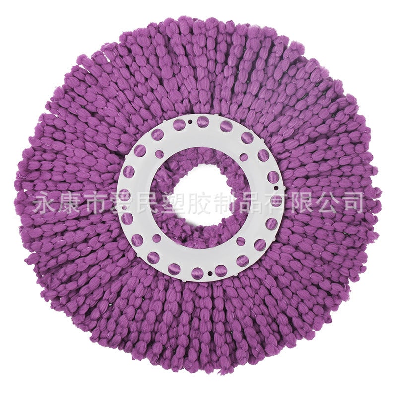 general Blue Universal Rotating Mop Head Replacement Thickened Microfiber Cotton 16cm - Image 5