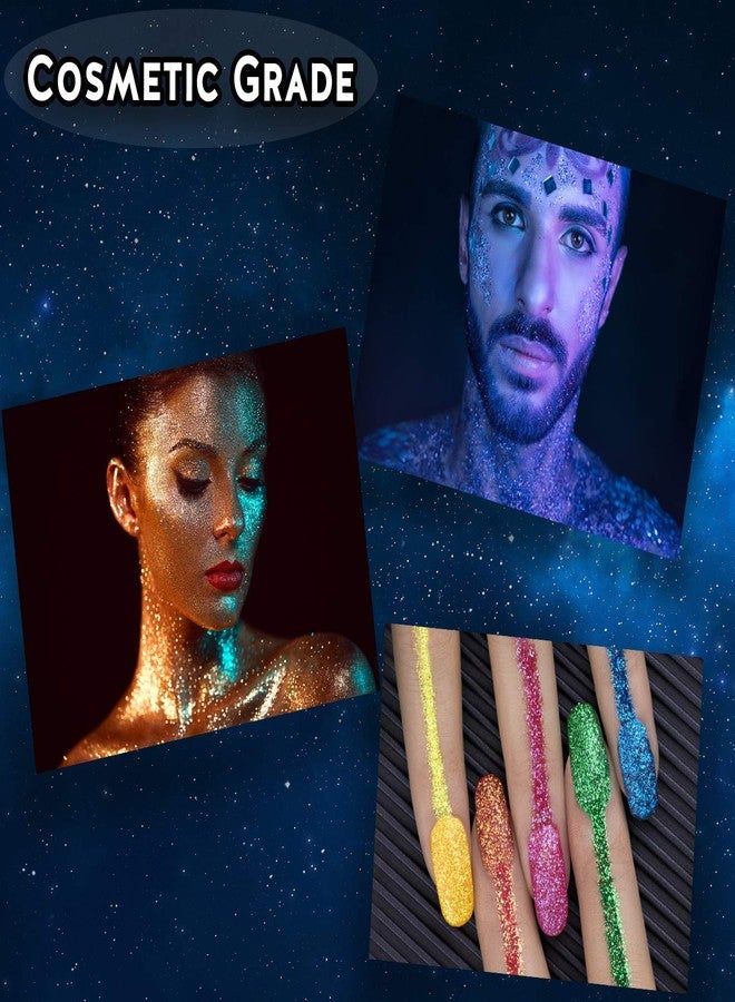Alternative Imagination Biodegradable Glitter Made from Plant Cellulose, Earth Friendly. Perfect for Body, Cosmetics, Crafts, DIY Projects. Can be Mixed with Lotions, Gels, Oils, Face Paint (1/2 Ounce, Rose) - Image 2