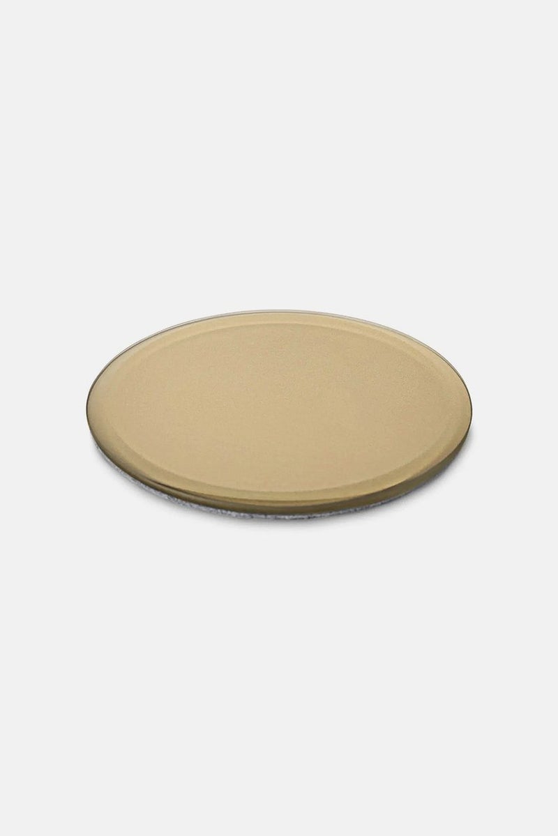 Tchibo 4,Pcs Glass Substitute Coasters, Gold  - Image 3