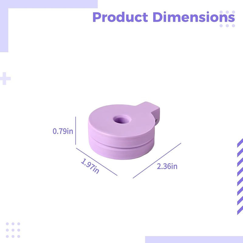 مجموعة أدوات قطع وضغط كعكة الدونات، طراز 3D Press، مصنوعة من البلاستيك، متساوية الشكل، أبعادها 6 × 5 × 2 سم - Image 4