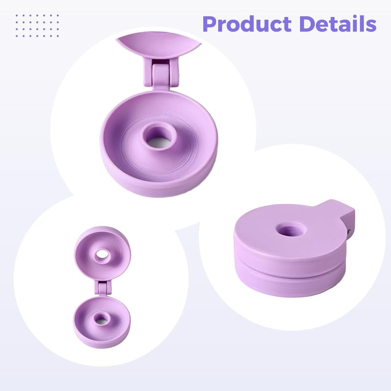 مجموعة أدوات قطع وضغط كعكة الدونات، طراز 3D Press، مصنوعة من البلاستيك، متساوية الشكل، أبعادها 6 × 5 × 2 سم - Image 3