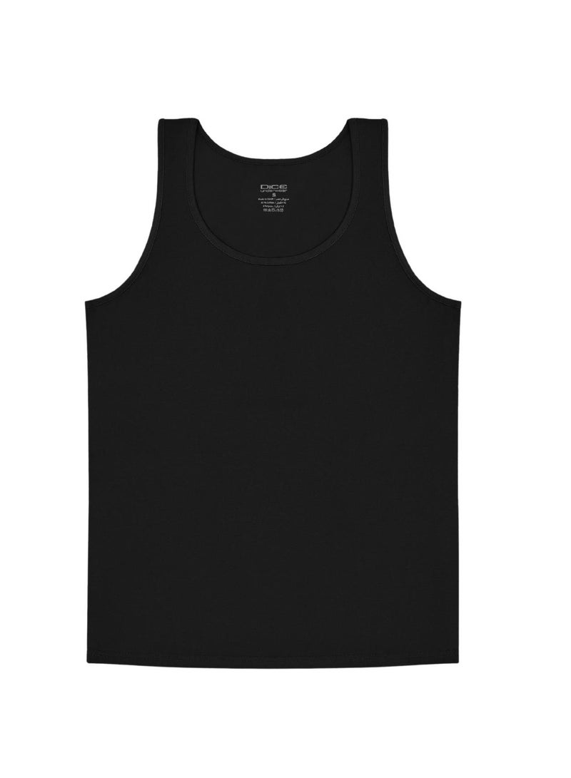 DICE Men's Comfort Cotton Stretch Tank Top Undershirt - Image 3