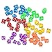 Yiotfandoll 60PCS Polyhedral Dice D10 Dice Game Dice for RPG MTG DND Dice Table Games Board Game Color 1 - Image 2