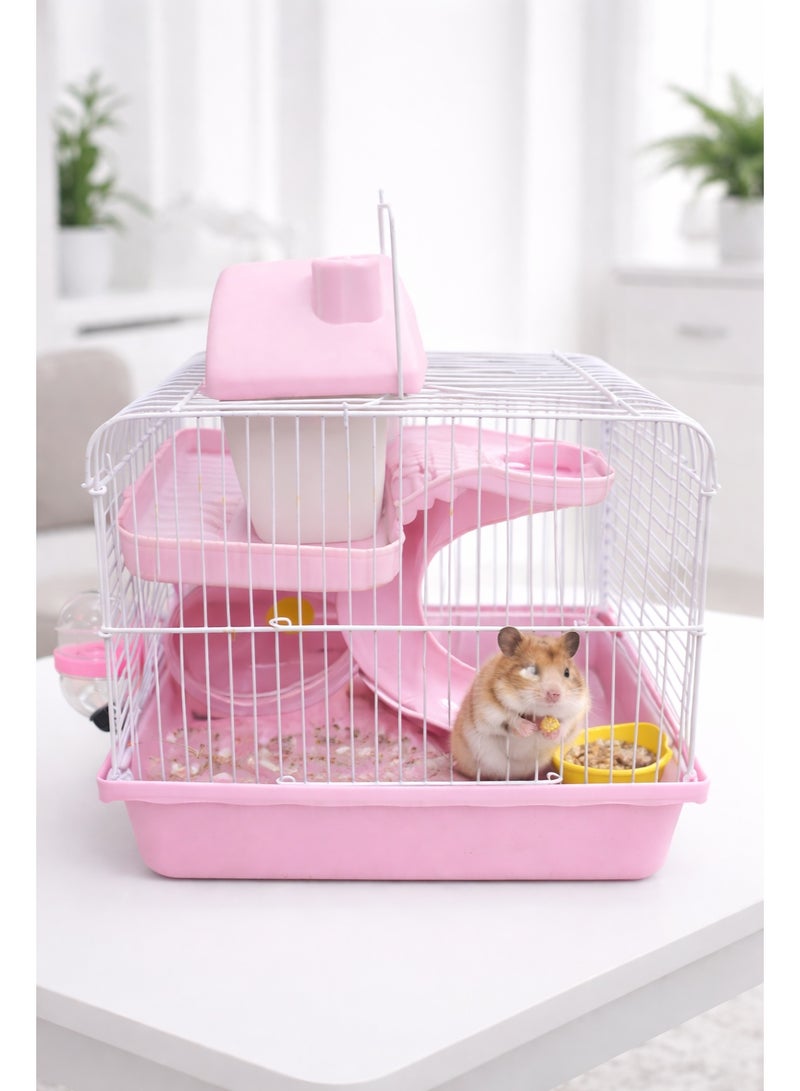 Petto Small Cage Hamster Habitat – Compact and Safe Home for Hamsters - Image 3