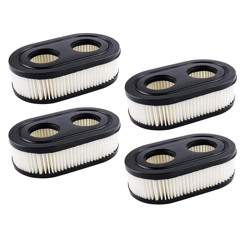 Air filter 593260 798452 334404, lawn mower replacement filter for Black 4-piece set - Image 5