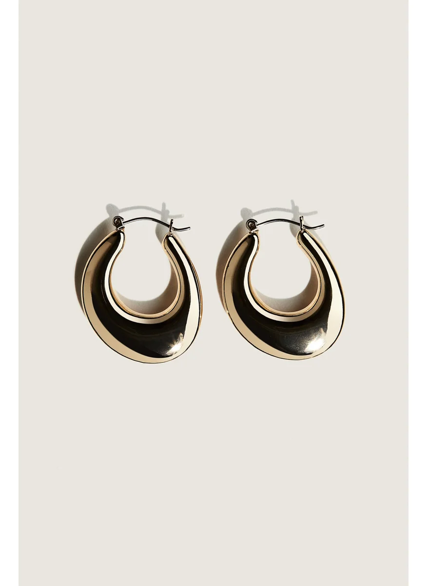 اتش اند ام Chunky Hoop Earrings