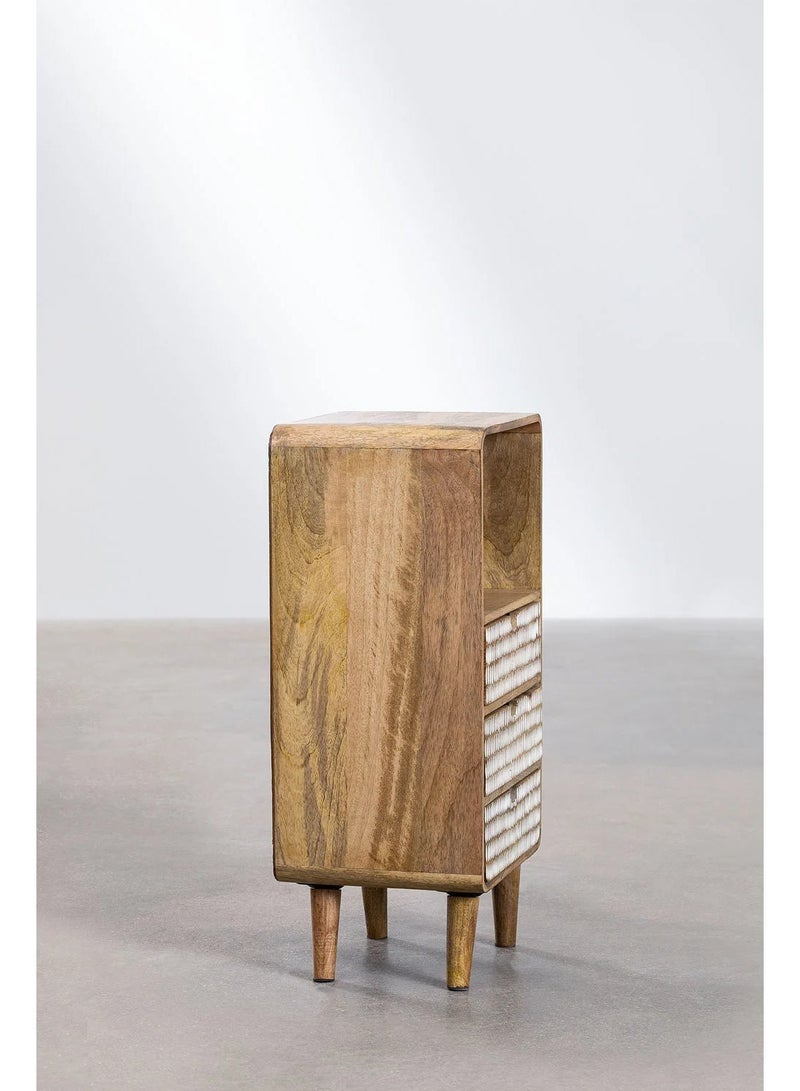 أرتيسانيا - المنزل والمعيشة طاولة سرير يولارا من خشب المانجو من أرتيسانيا - Image 5