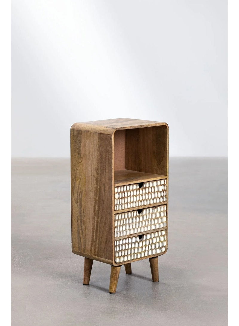 أرتيسانيا - المنزل والمعيشة طاولة سرير يولارا من خشب المانجو من أرتيسانيا - Image 3