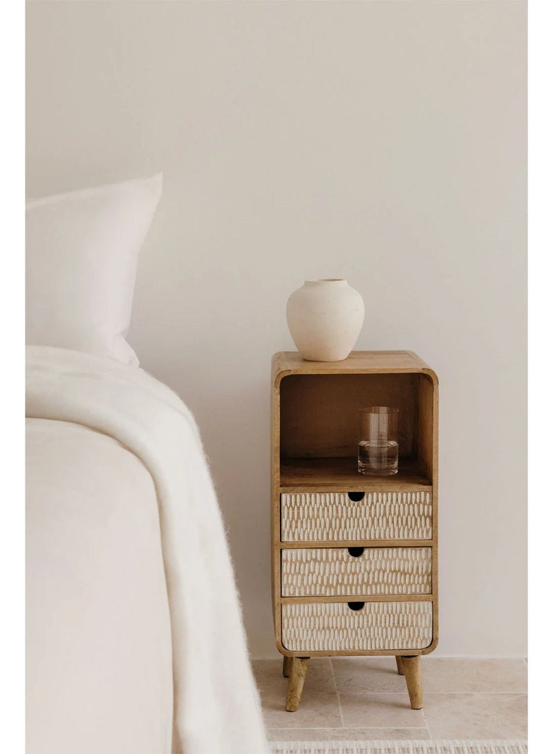 أرتيسانيا - المنزل والمعيشة طاولة سرير يولارا من خشب المانجو من أرتيسانيا - Image 1