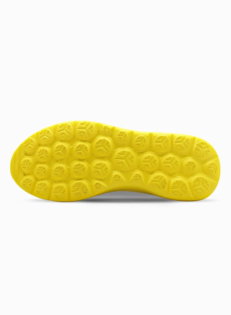Duozoulu Yellow Blue Fashion Lace-Up Walking Sneaker for Women | Best Price UAE