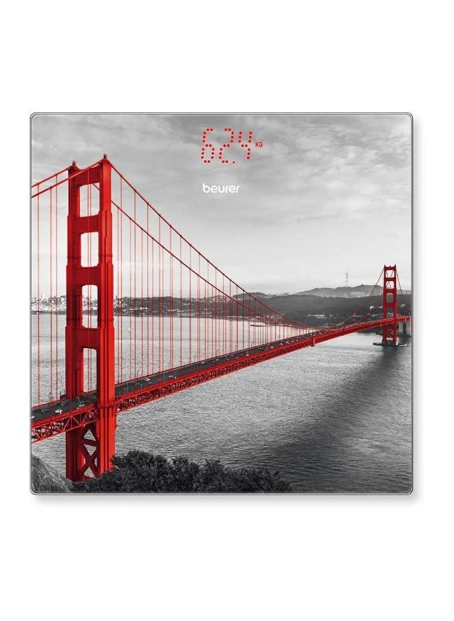 Beurer GLASS BATHROOM SCALE GS 215 SAN FRANCISCO 