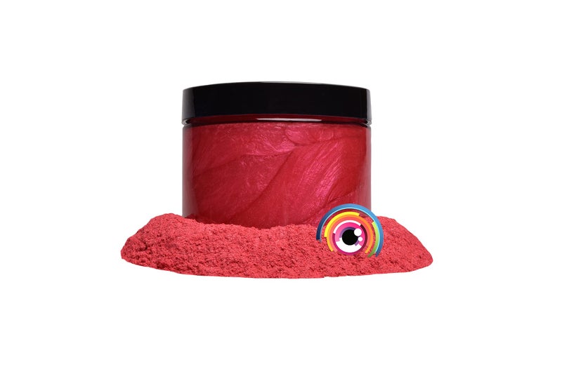 Eye Candy Pigments Premium Red Mica Powder - Red Rose (50gr) - for Epoxy, Resin, Soap, Paint, Woodworking, Acrylic Pouring, Bath Bombs, Fishing Lures - DIY Arts and Crafts Additive - Image 5