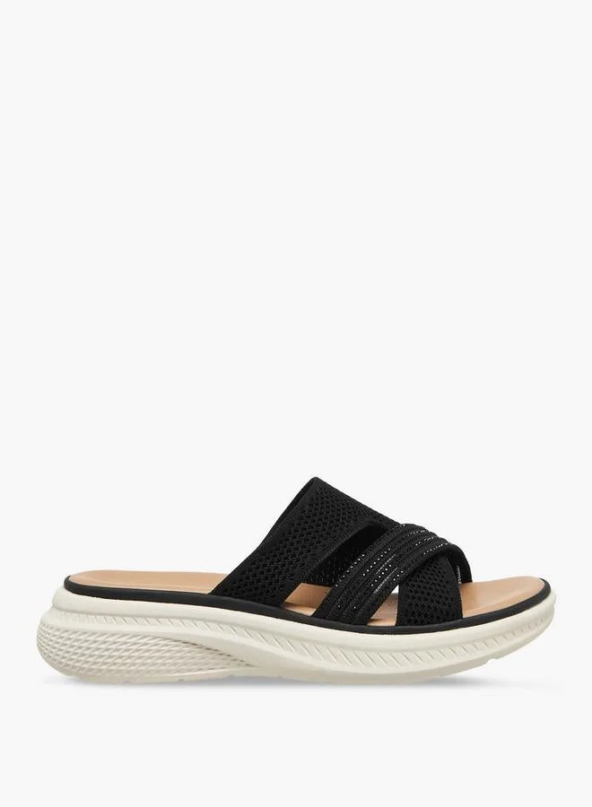 لو كونفورت Women Embellished Flyknit Sandals