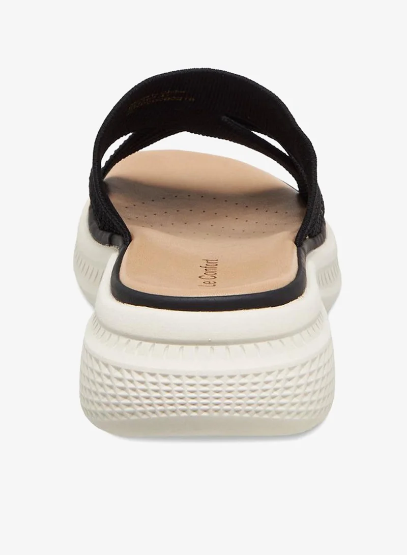 Le Confort BLACK Women Embellished Flyknit Sandals for Women | Best Price UAE