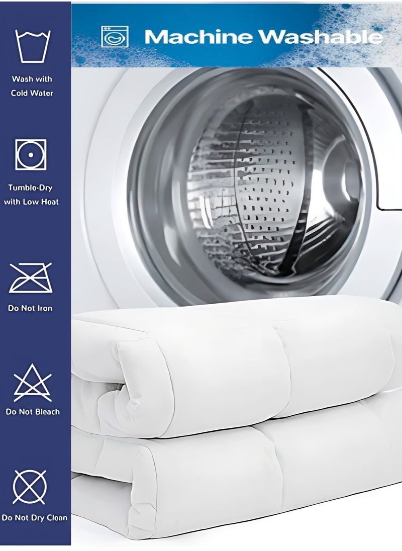 MAXQON Mattress Protector 90Gsm Microfiber,100%Waterproof,  King/Queen/Double/Single Sizes, Color White  - Image 5
